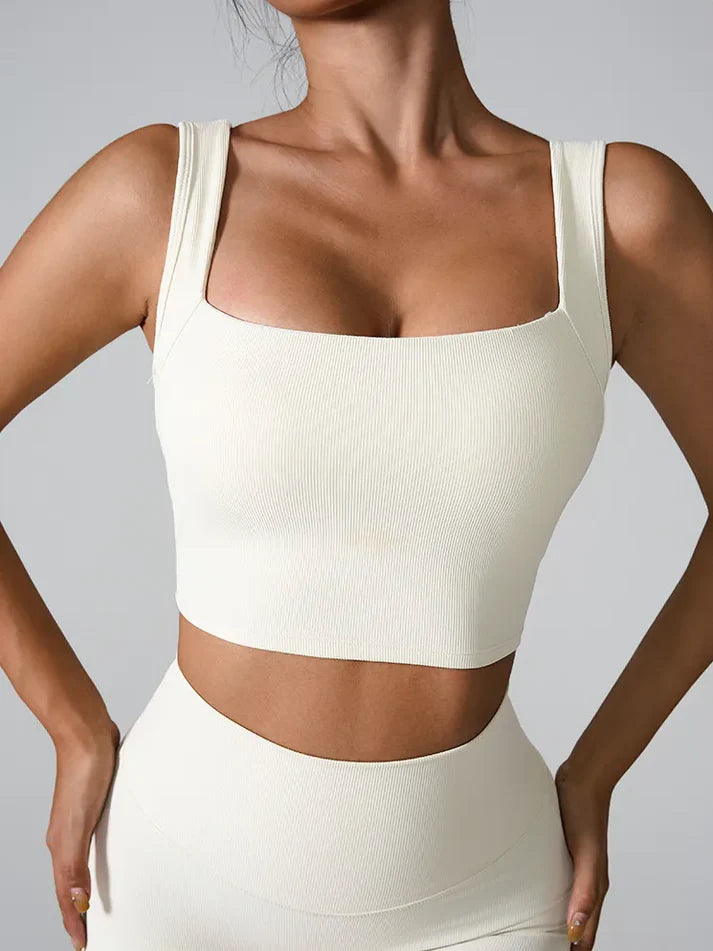 Whimsical Back Geometric Bra