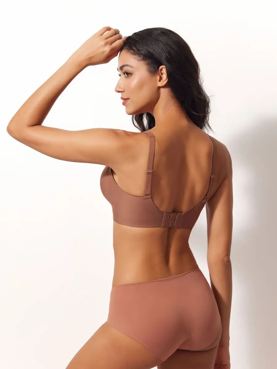 Comfy Jelly Bra - Wireless Deep V