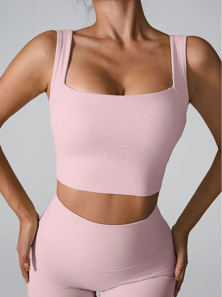 Whimsical Back Geometric Bra