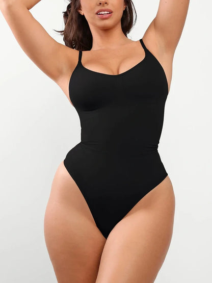 Smoothing Seamless Shaper - High Cut Thong