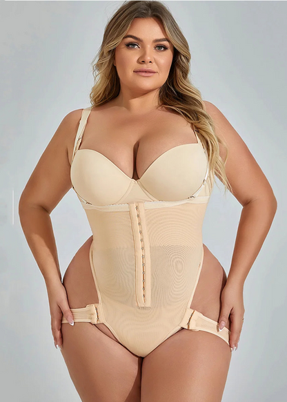 2-In-1 Peach Butt Curvy Tummy Shaper