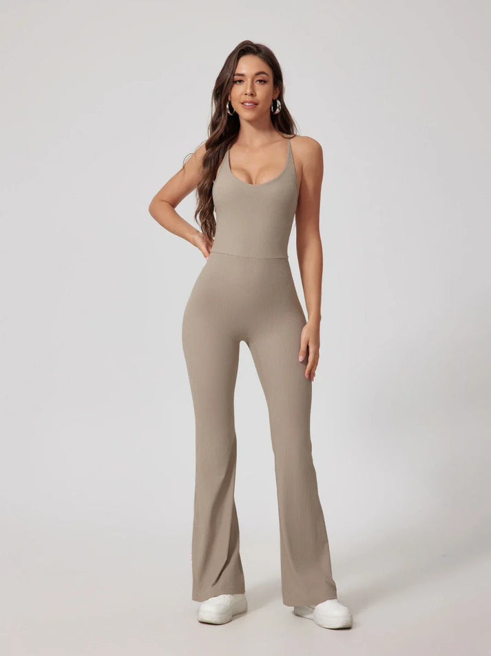 Strappy Halter Jumpsuit