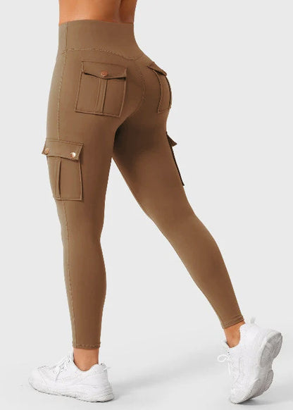 Cargo Pocket Butt Lifting Leggings